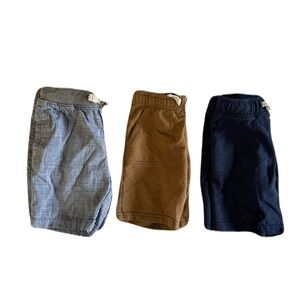 Cat & Jack Shorts Bundle- Brown, Blue, Gray 5T